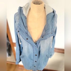 Cute Jean Jacket- Beachy, Boho Style